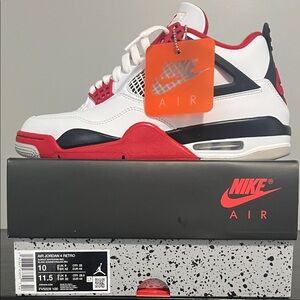 Jordan 4 Retro ‘Fire Red’